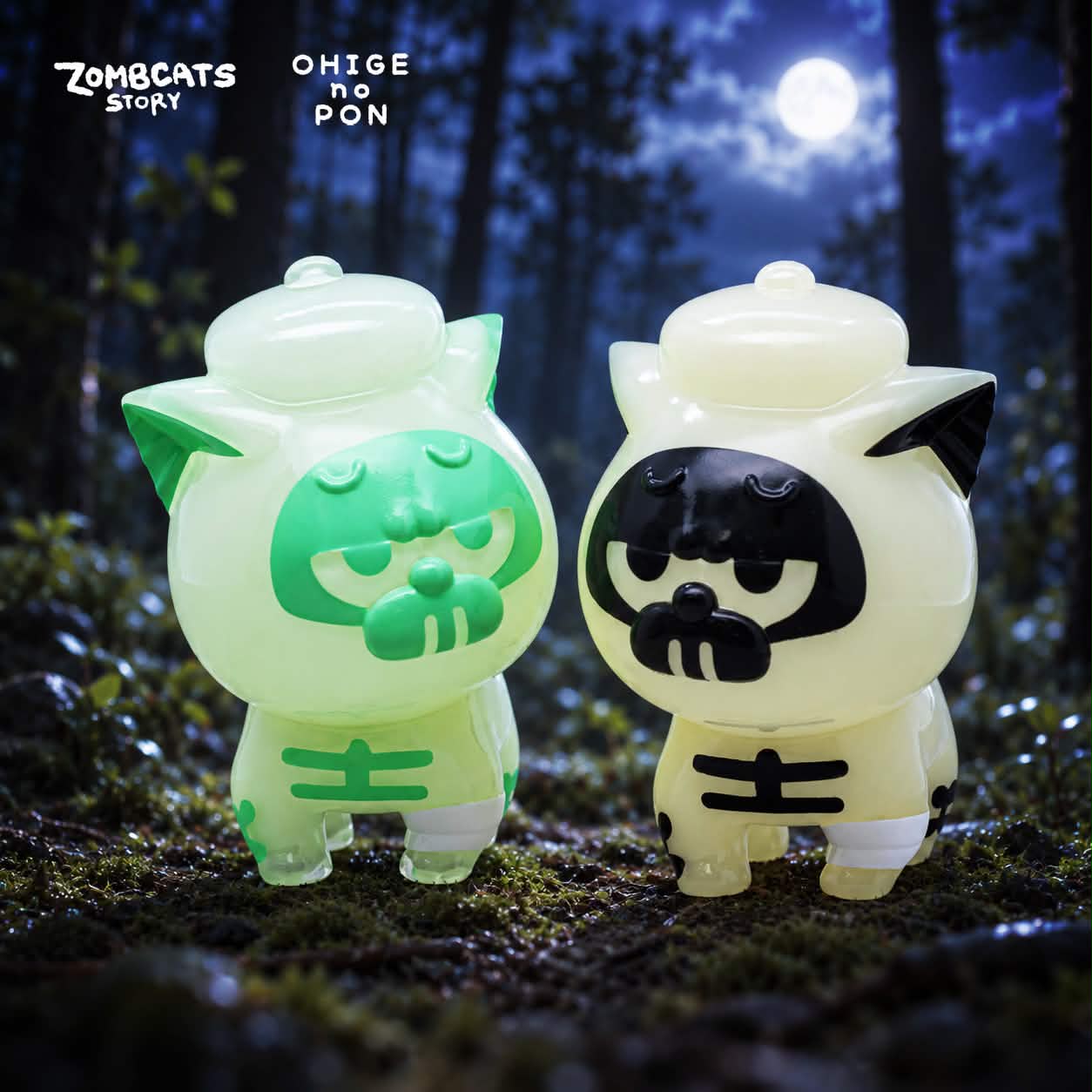 Zombcats Story × OHIGE no PON - OHIGE Zombcat - Bones