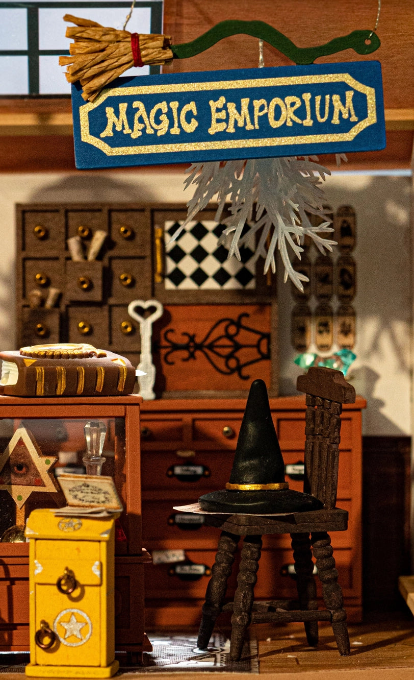 Kiki's Magic Emporium Diy Miniature House Wooden