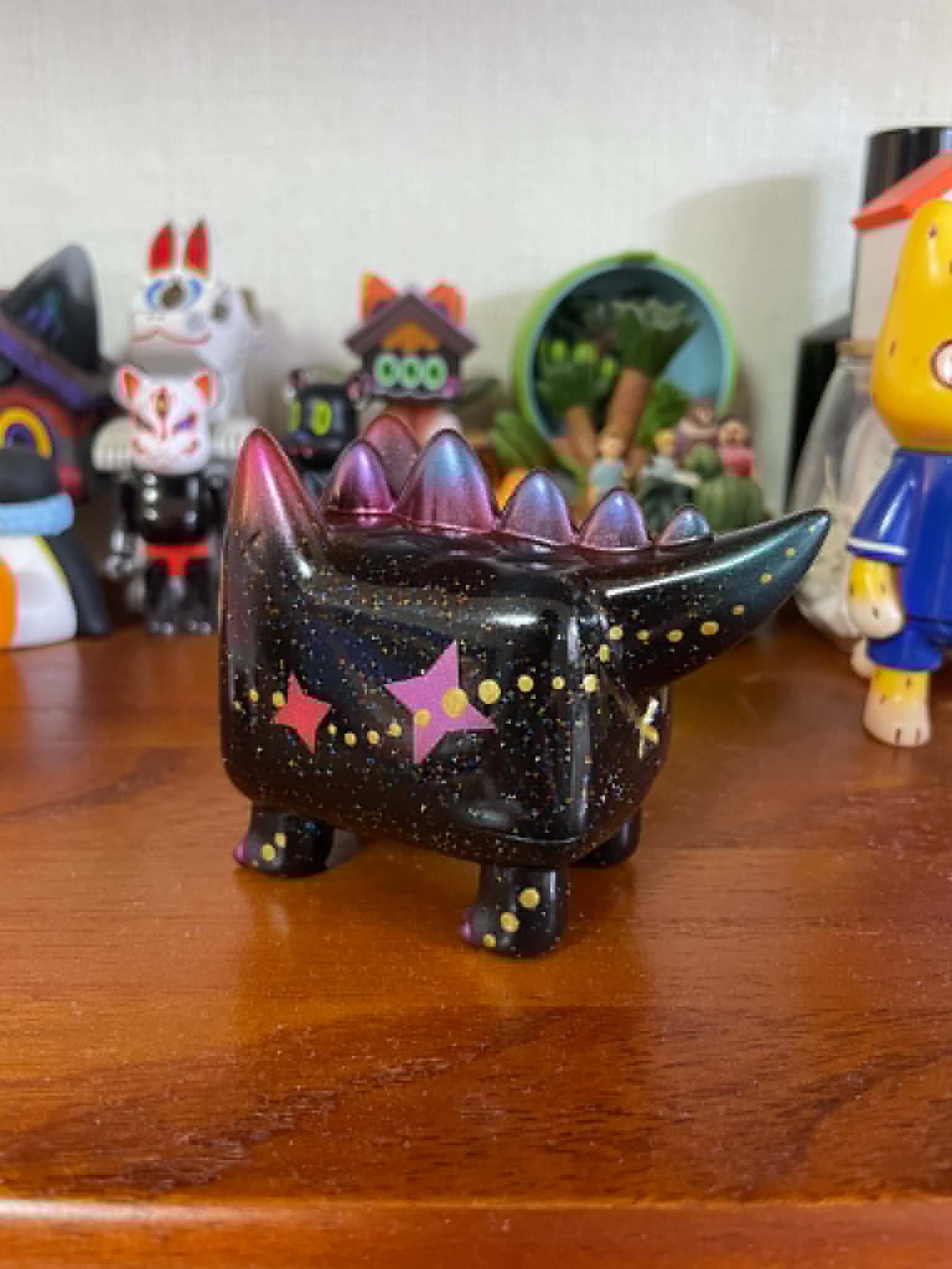 Dark Nebula Dino Cat by Rato Kim