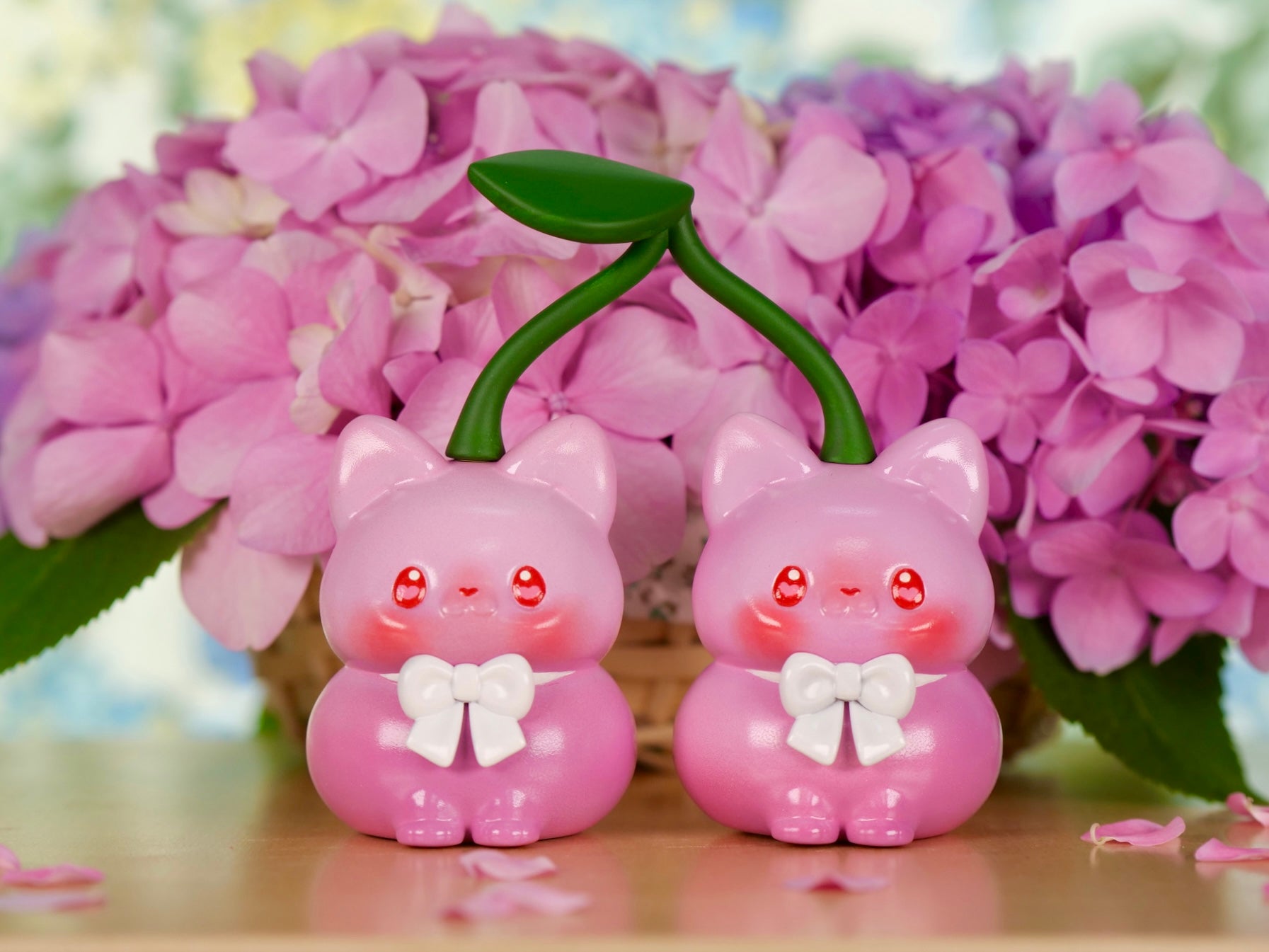 Girl Squad - Cherry Cats - Sakura Pink by Rinicake