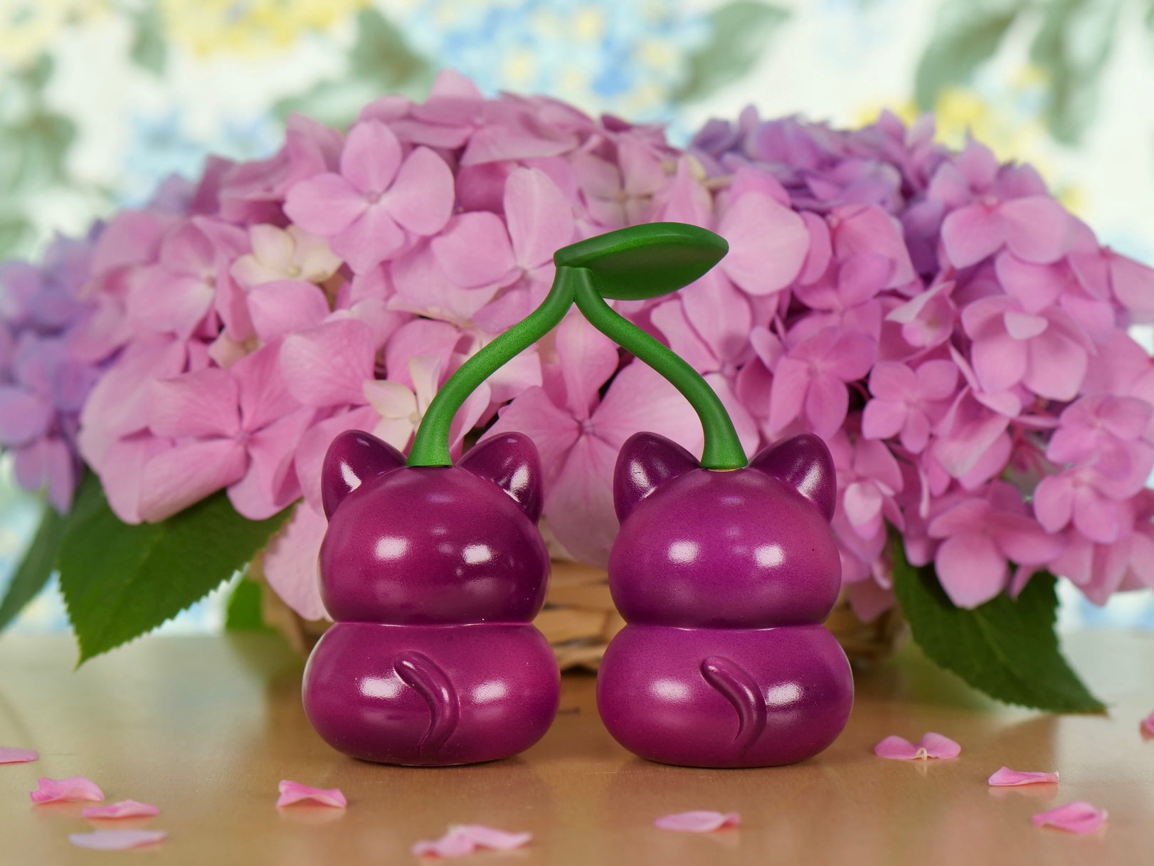 Girl Squad - Cherry Cats - Wine by Rinicake