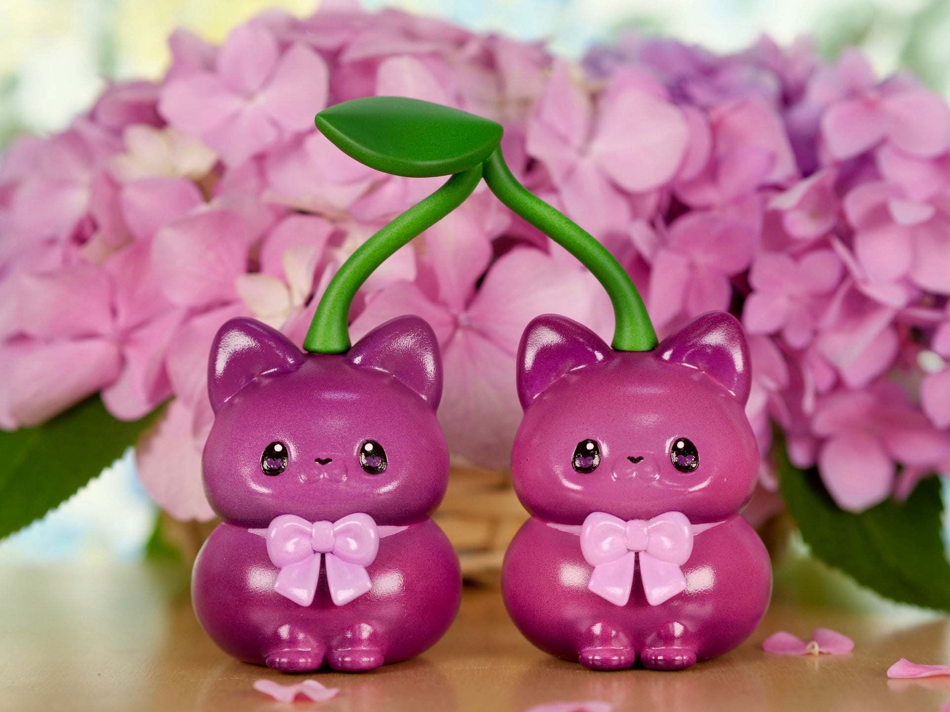 Girl Squad - Cherry Cats - Wine by Rinicake