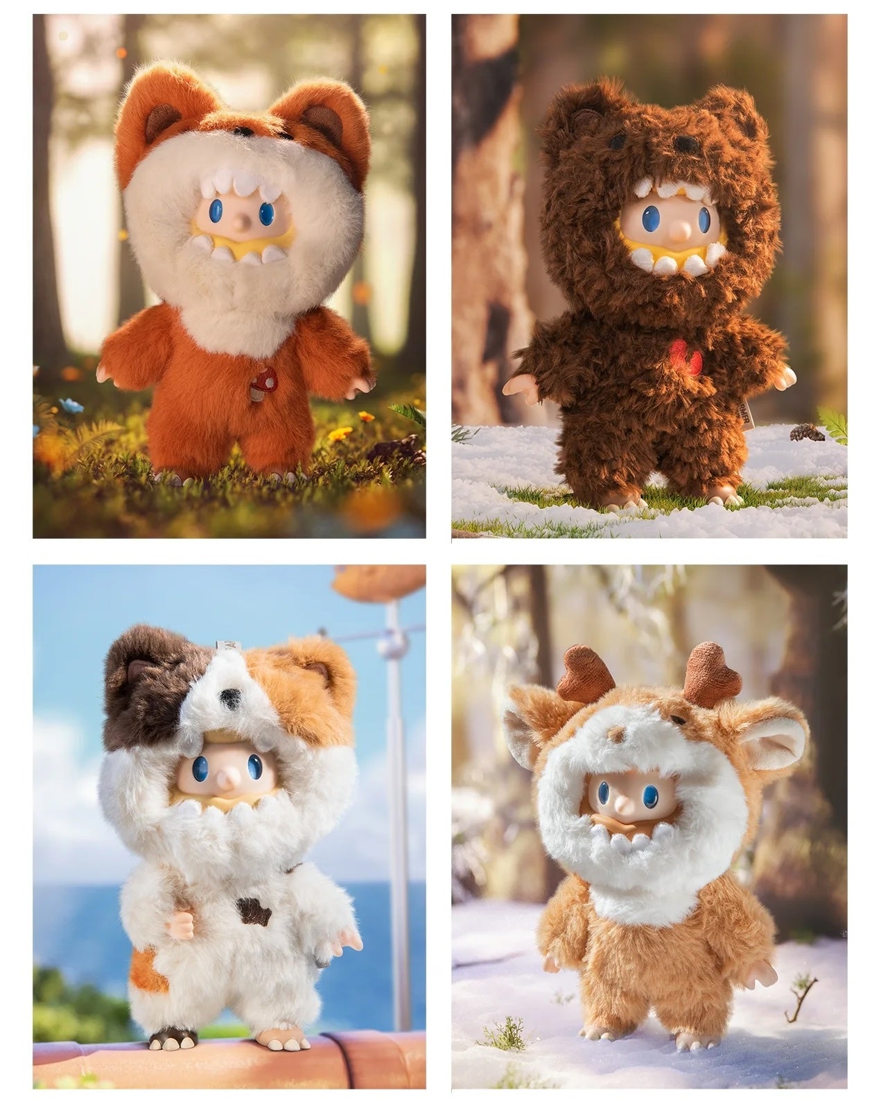 Farmer BOB ANI-MONSTER Plush Blind Box Series