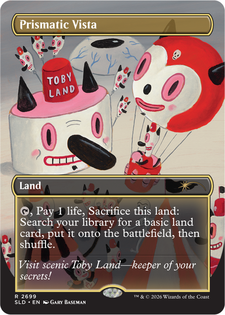 Magic the Gathering: Toby's Journey by Gary Baseman Secret Lair