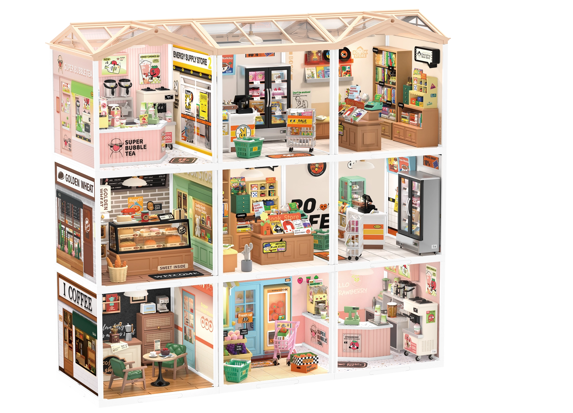 Daily Inspiration Cafe Rolife Diy Miniature House