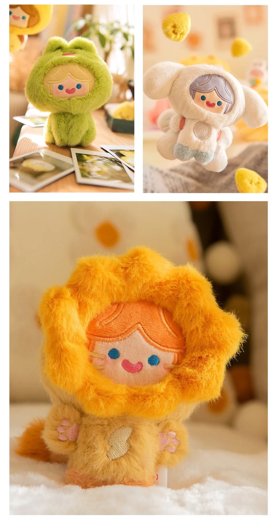 RiCO Happy Fluffy CELL Series Plush Blind Box