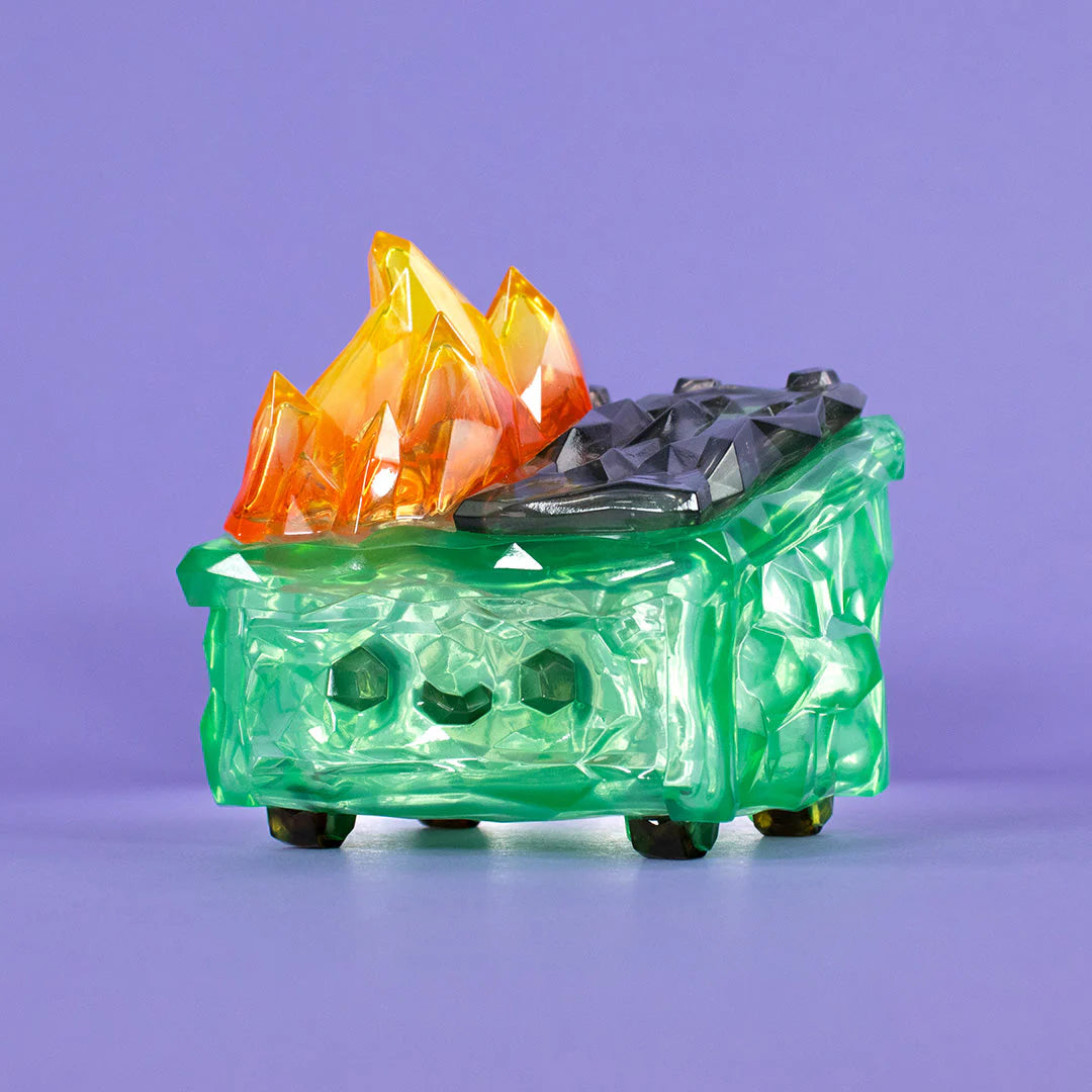 Gem Dumpster Fire Vinyl Figure