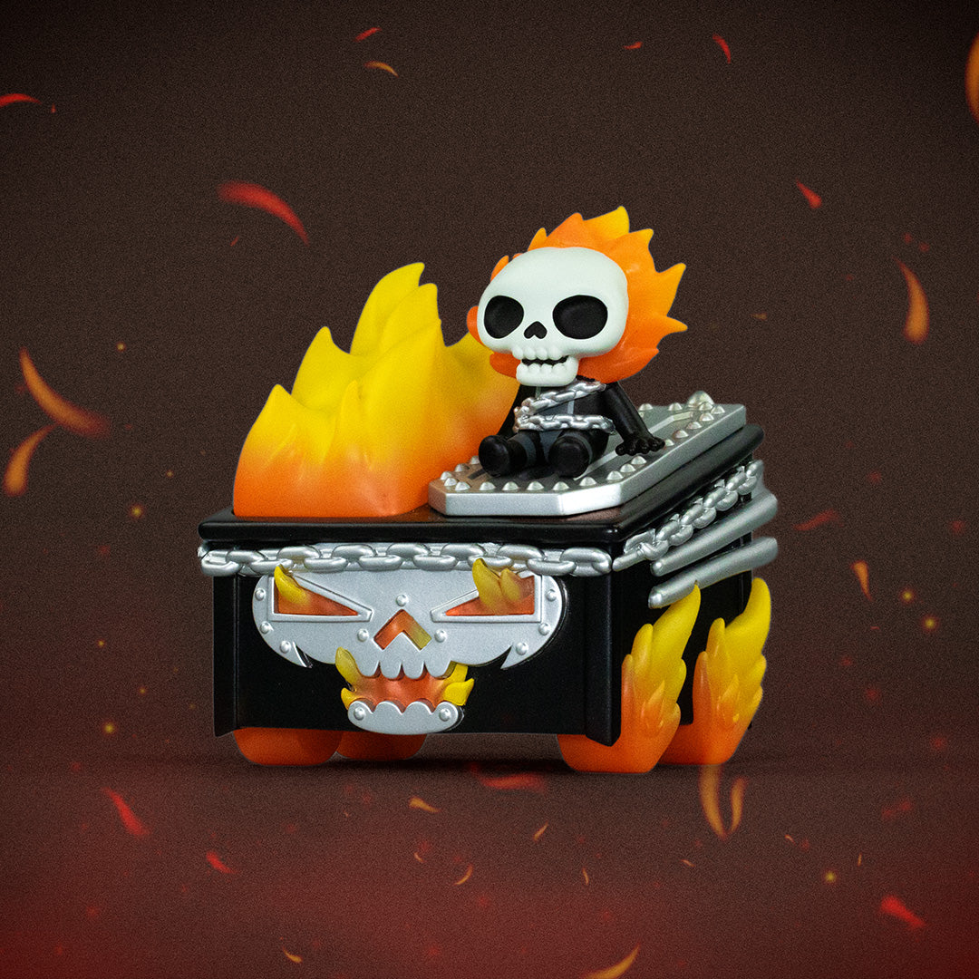 Ghost Rider Dumpster Fire Vinyl Figure - Preorder