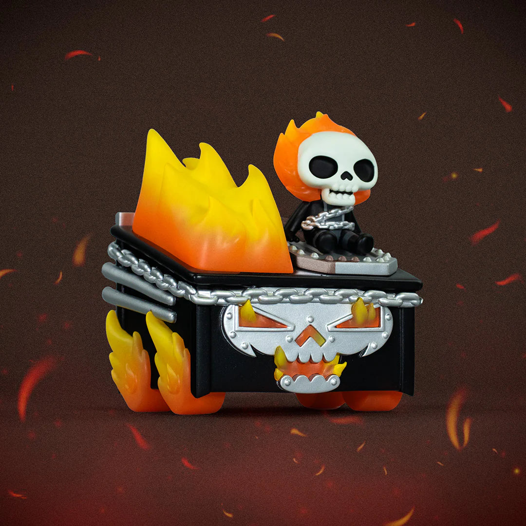 Ghost Rider Dumpster Fire Vinyl Figure - Preorder