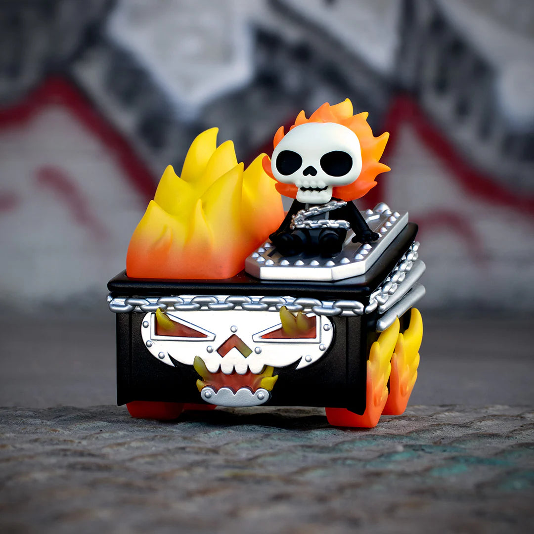 Ghost Rider Dumpster Fire Vinyl Figure - Preorder