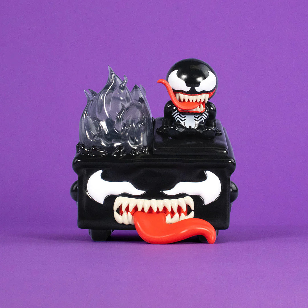 Venom Dumpster Fire Vinyl Figure