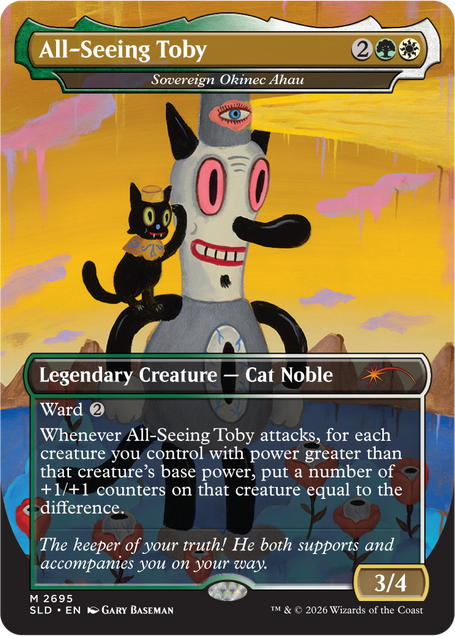 Magic the Gathering: Toby's Journey by Gary Baseman Secret Lair