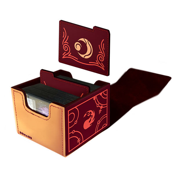 Deckbox: MTG DOMARU Box- Lorwyn Eclipsed- Cinder Red