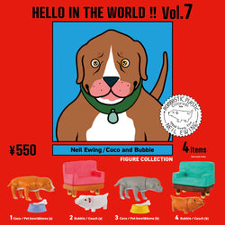 HELLO IN THE WORLD !! Vol.7 Neil Ewing/Coco and Bubbie Figure Collecti