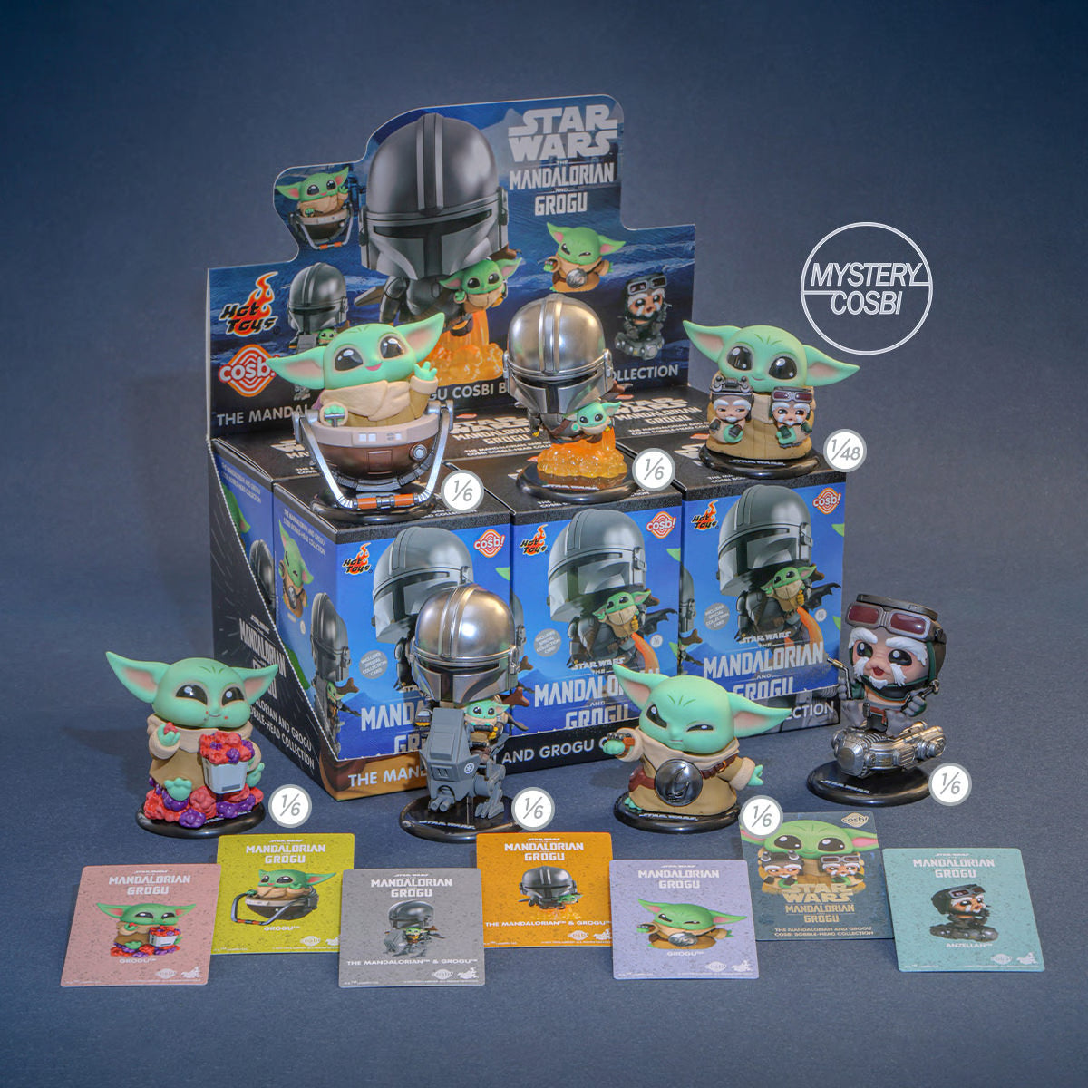 The Mandalorian & Grogu COSBI Mini Figure Blind Box - Preorder