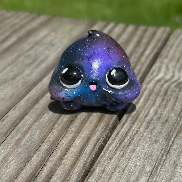 Little Shit Bigger Deal - Beasties Bites by Dear Beasties x Trash Panda, a 2.5 intricate ocarina-inspired art toy, featured at Strangecat Toys.