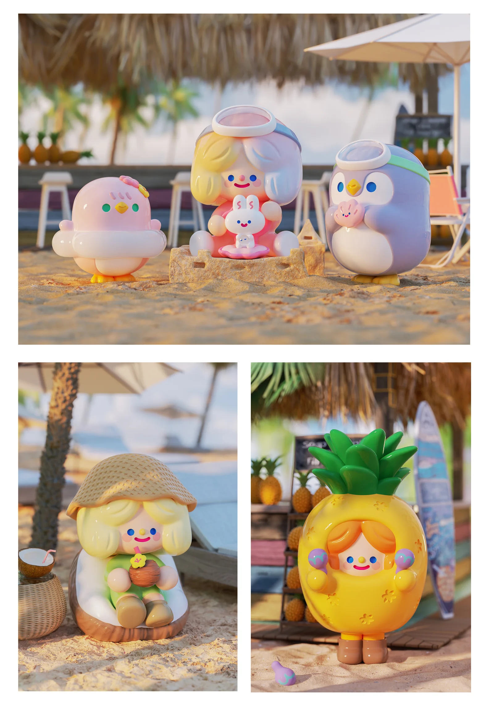 RiCO HAPPY ISLAND Blind Box Series