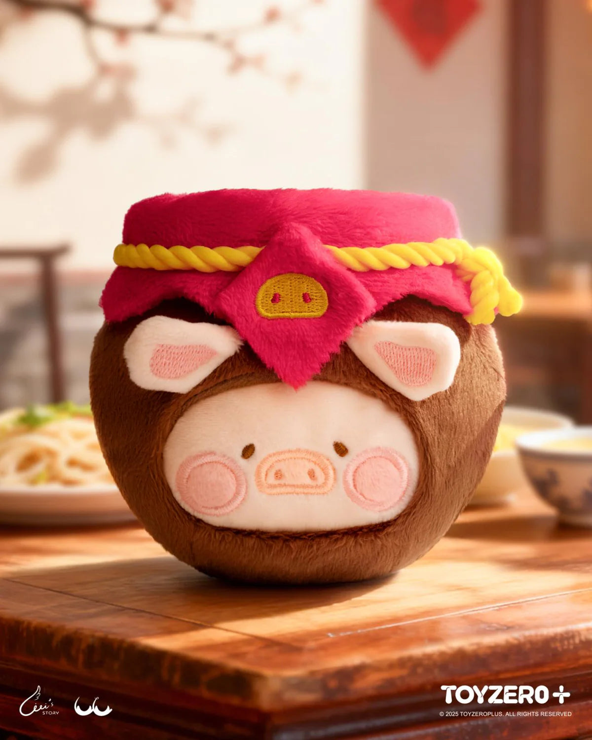 LuLu the Piggy Lu's Table - Food Hunter Series Plush Keychain Blind Box