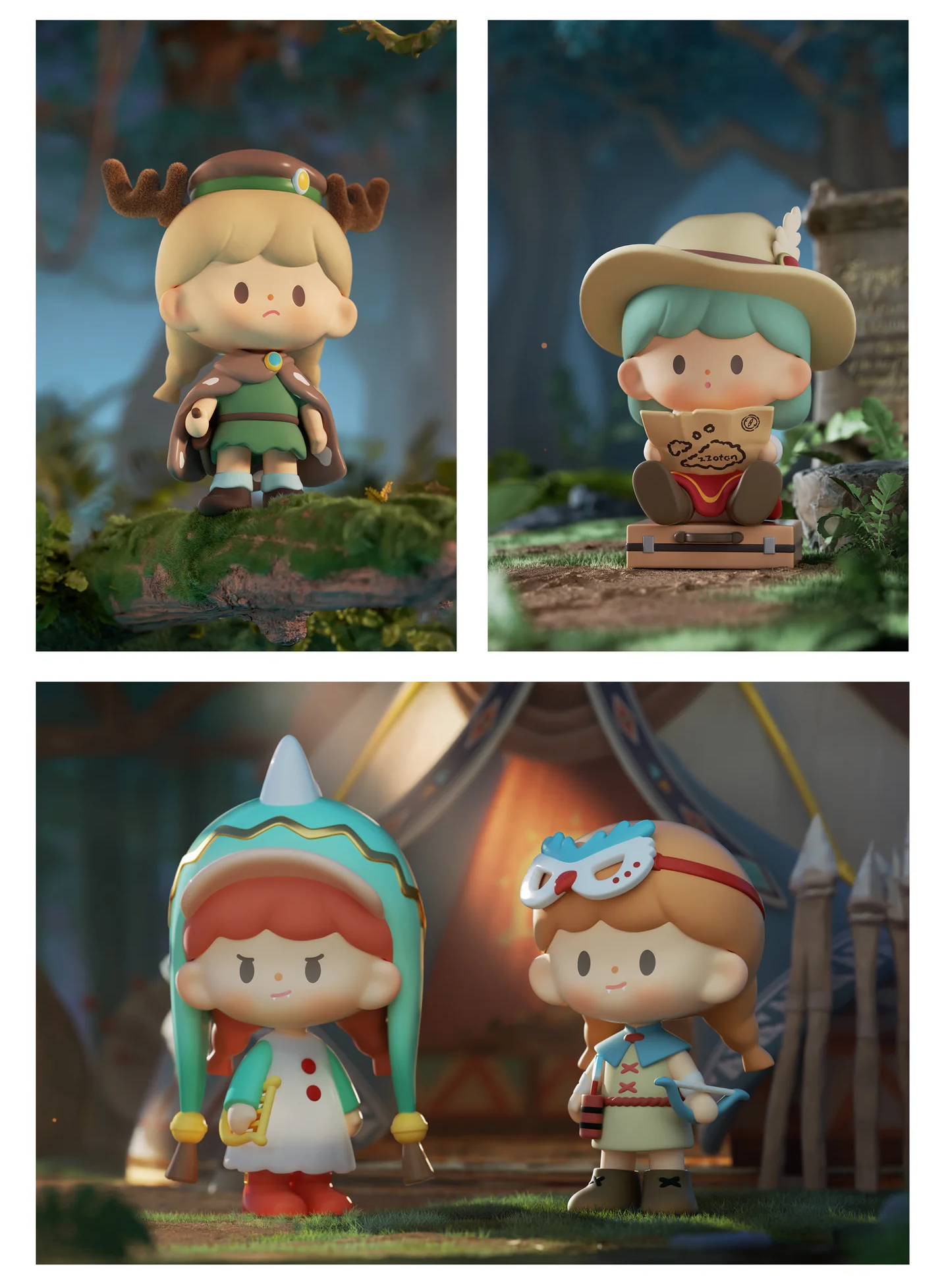 zZoton MAGIC ADVENTURE SERIES Blind Box Series