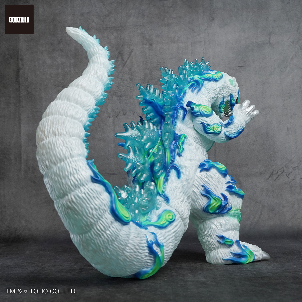 GVA-BC Godzilla 1995 by FrogTree Ukiyo-e "Onibi"
