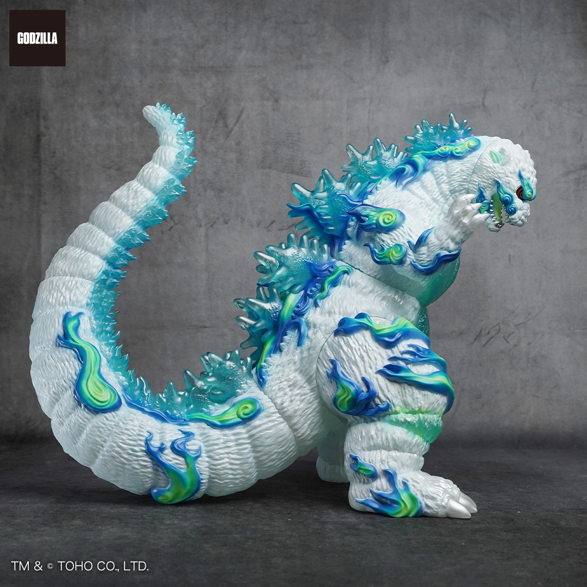 GVA-BC Godzilla 1995 by FrogTree Ukiyo-e "Onibi"