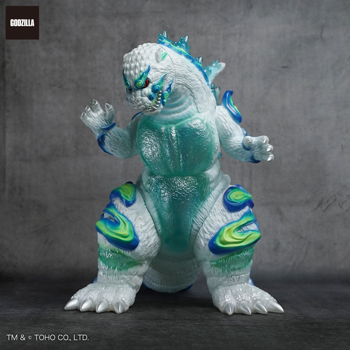 GVA-BC Godzilla 1995 by FrogTree Ukiyo-e "Onibi"