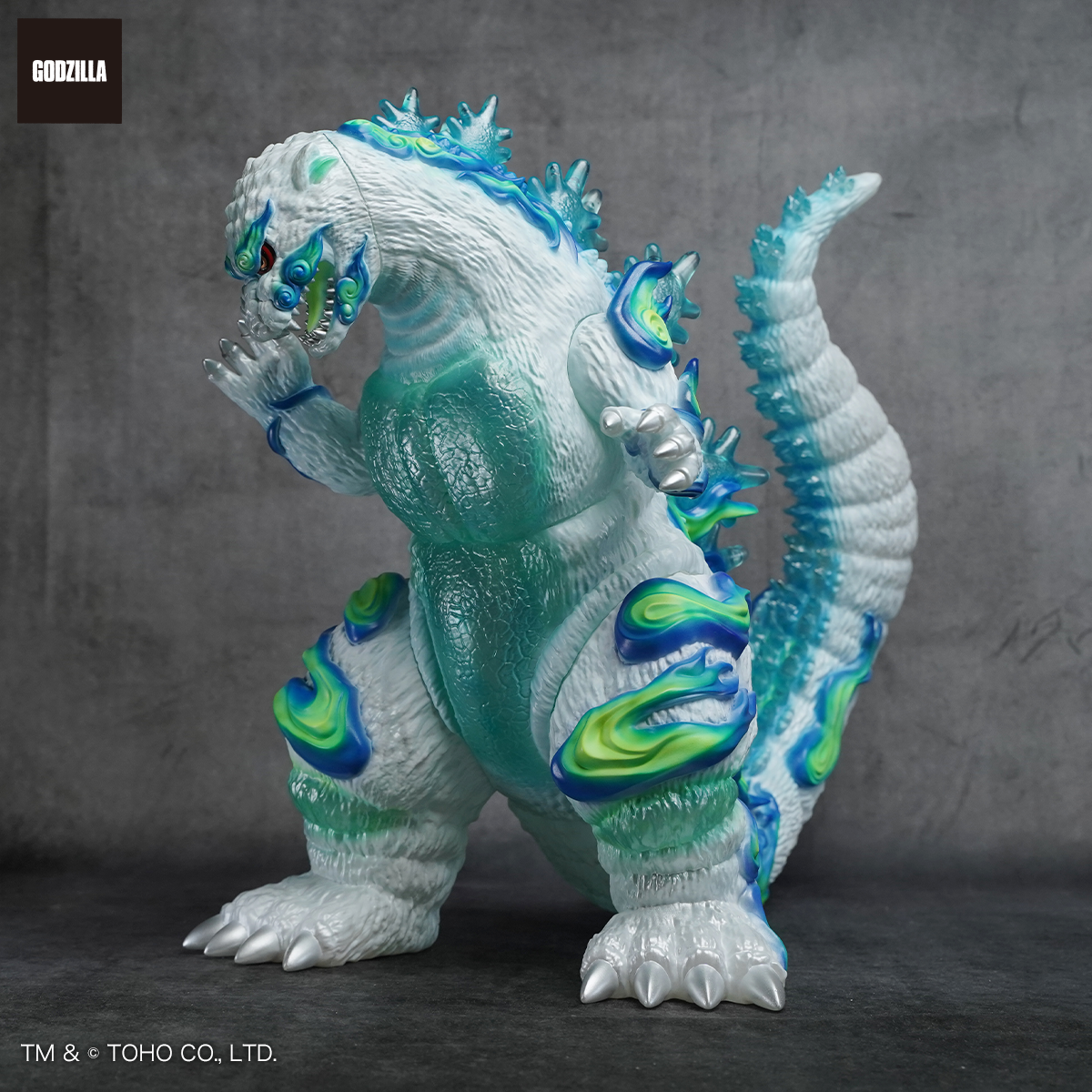 GVA-BC Godzilla 1995 by FrogTree Ukiyo-e "Onibi"