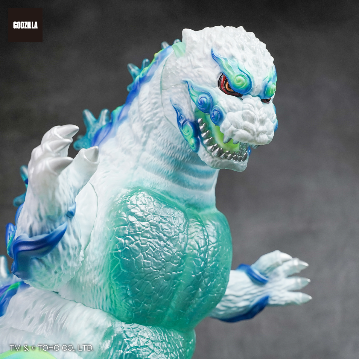 GVA-BC Godzilla 1995 by FrogTree Ukiyo-e "Onibi"