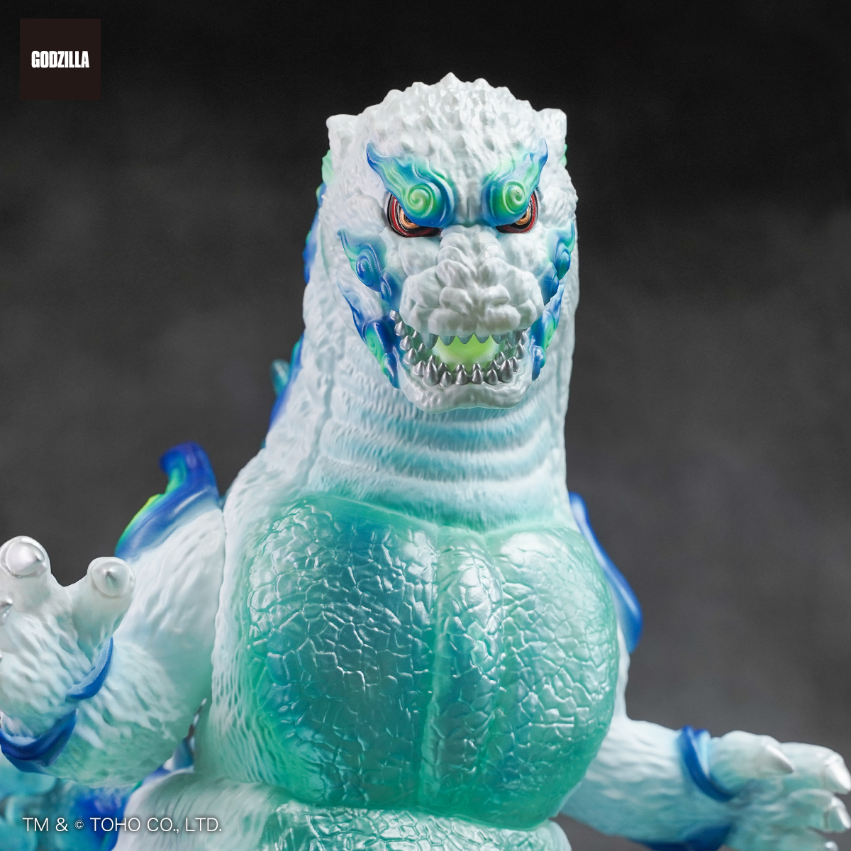 GVA-BC Godzilla 1995 by FrogTree Ukiyo-e "Onibi"