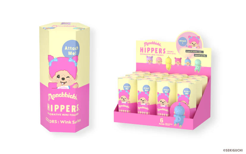 HIPPERS Monchhichi COLORS: Wink Series