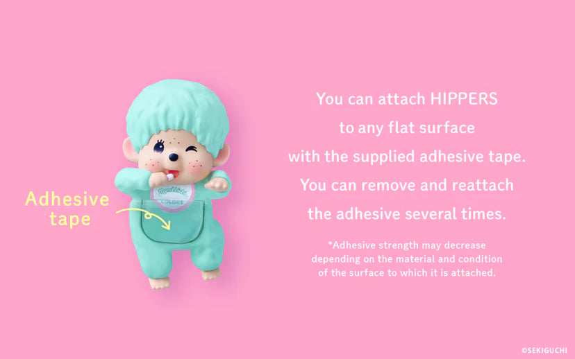 HIPPERS Monchhichi COLORS: Wink Series