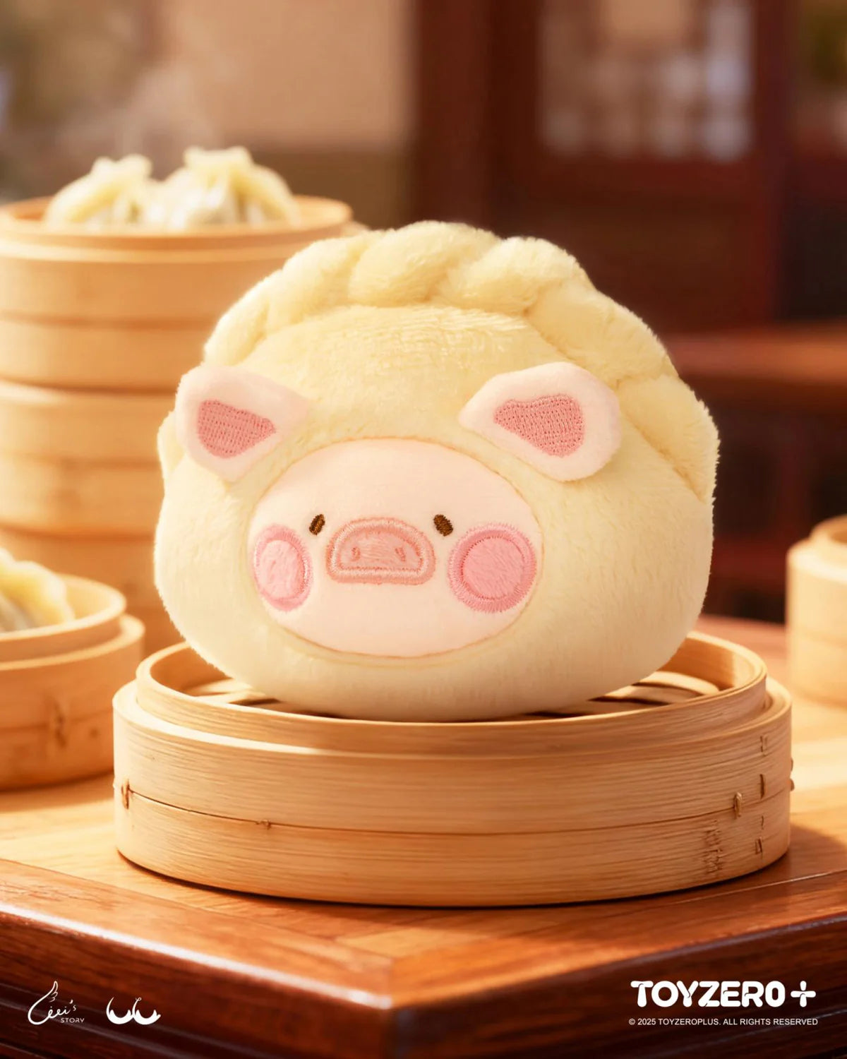 LuLu the Piggy Lu's Table - Food Hunter Series Plush Keychain Blind Box