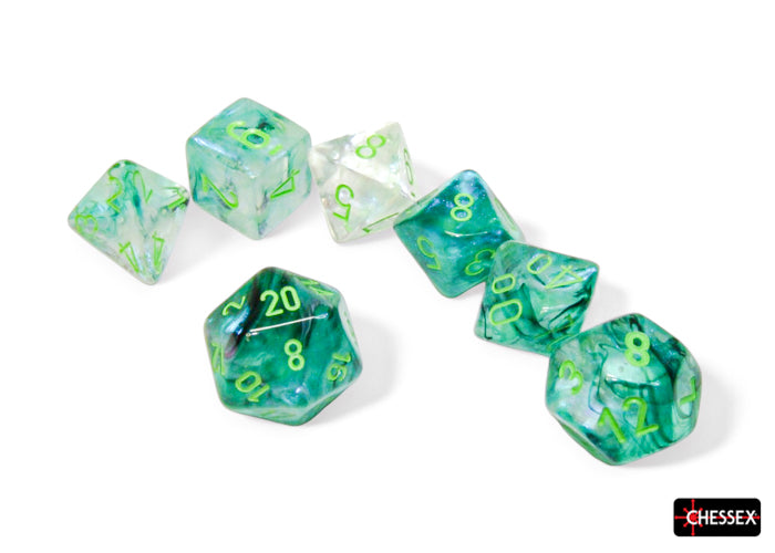 BOREALIS 7-DIE SET KELP/LIGHT GREEN LUMINARY