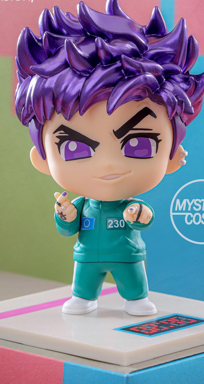 COSBI Squid Game Series 2 Blind Box toy figurine, featuring a cartoon character design, available for preorder with potential secret designs. Ships August 2025.