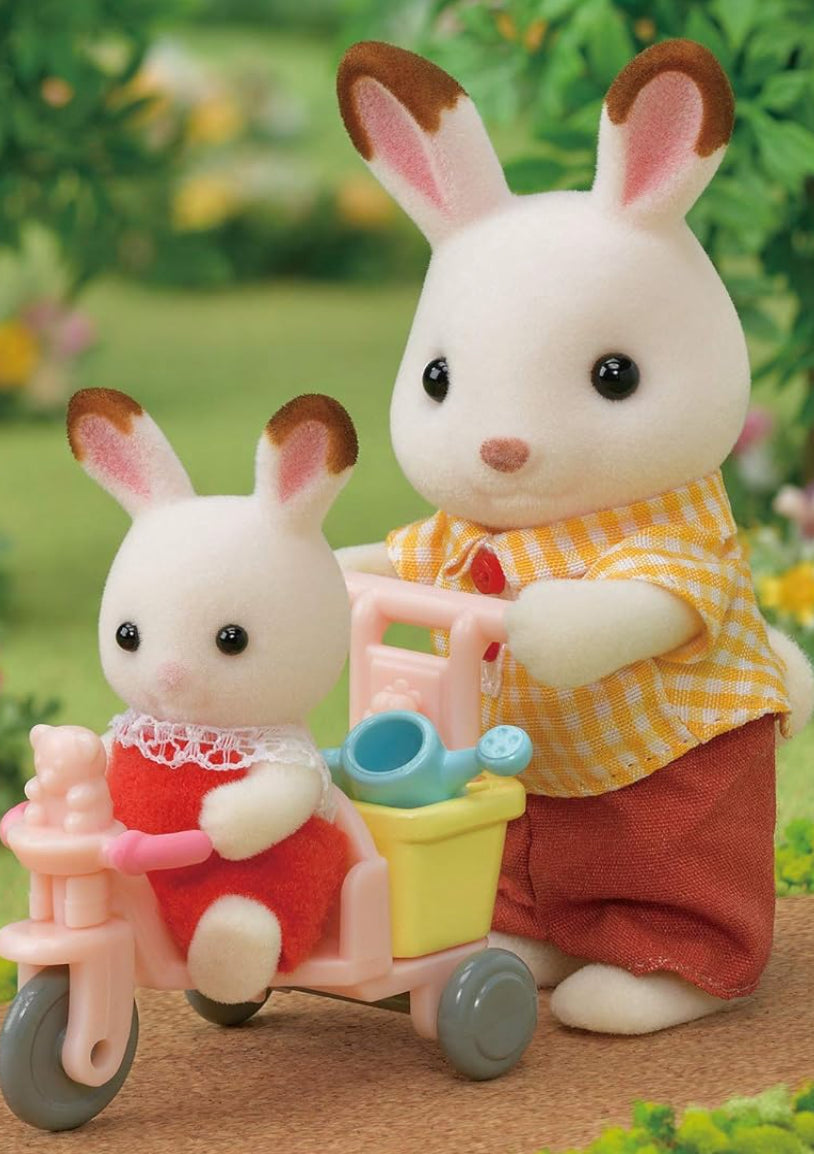 Sylvanian Families Tricycle and Car Furniture series