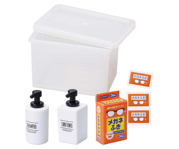 Miniature Daily Necessities Storage Box Gacha Series