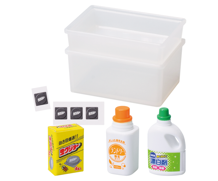 Miniature Daily Necessities Storage Box Gacha Series