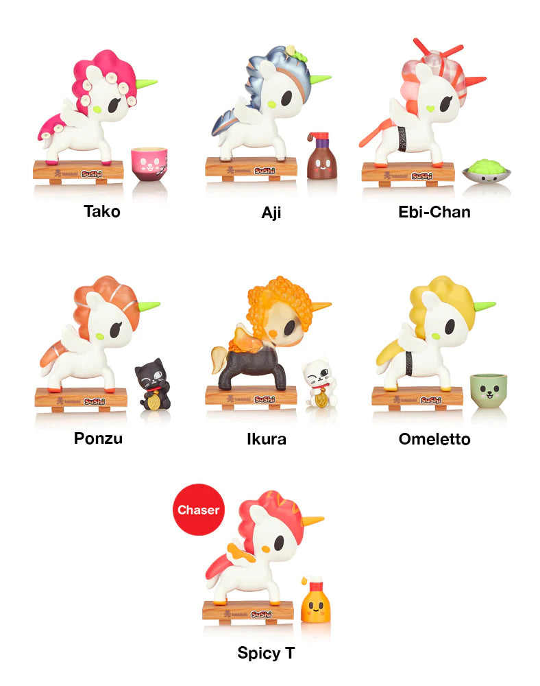 Sushi Unicorno Blind Box Series Sushi Unicorno Blind Box Series