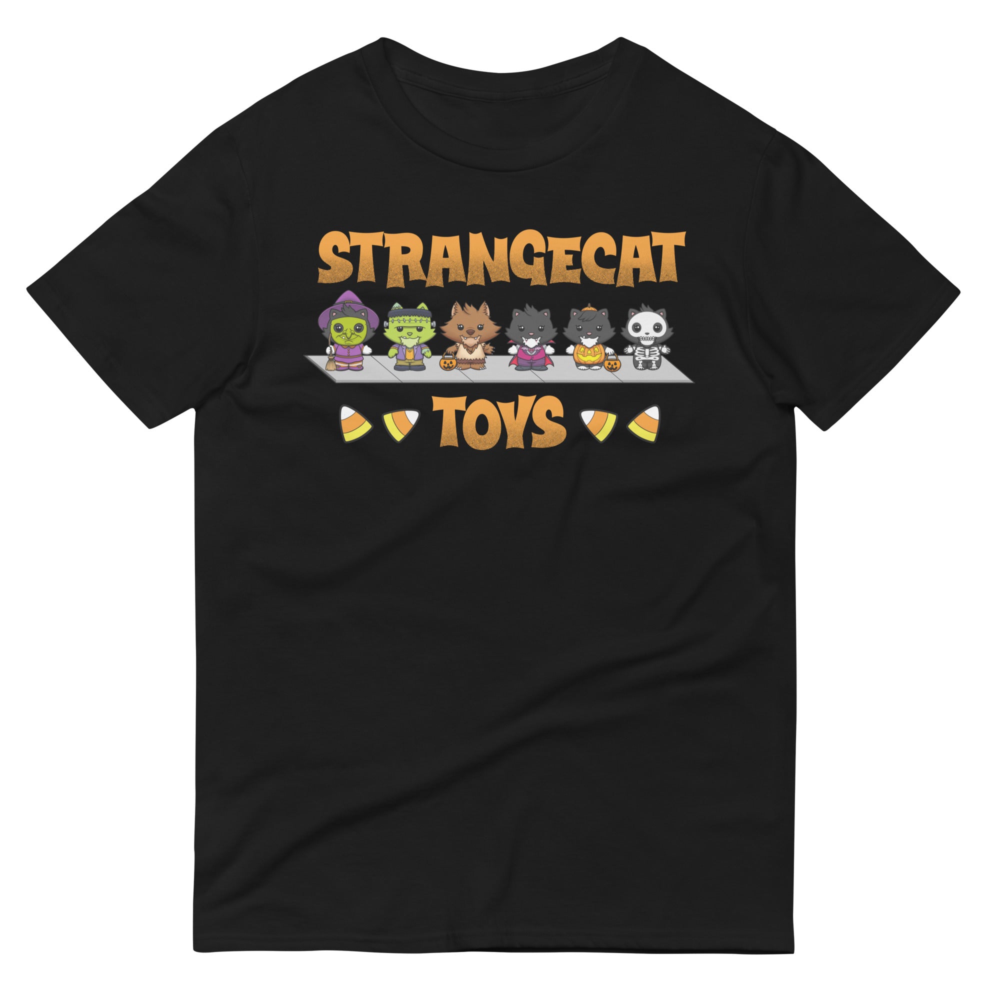 Trick Or Treat Strangecat T-Shirt