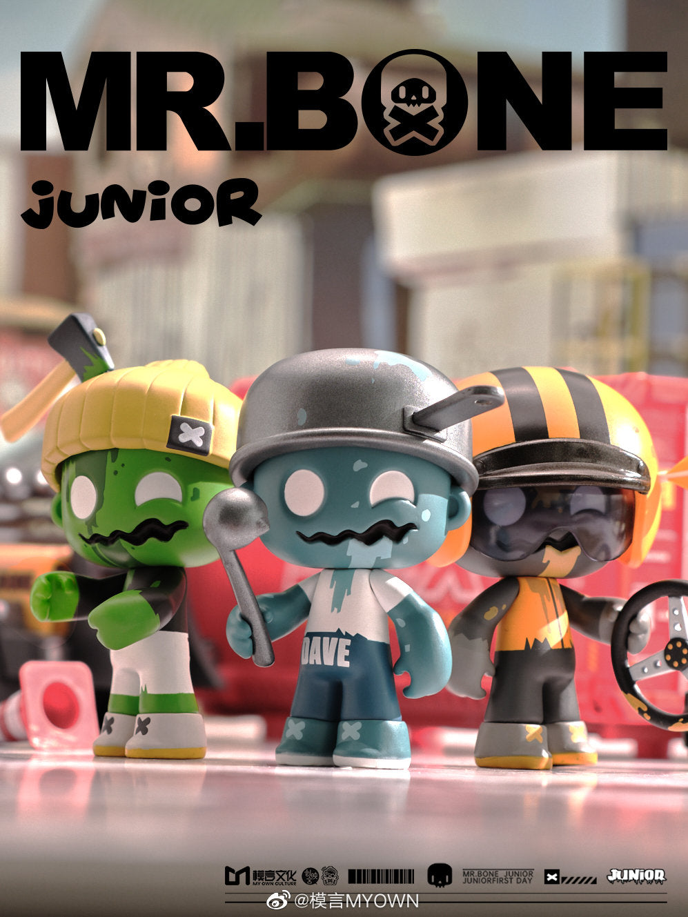 Mr. Bone Junior - First Day Blind Box Series