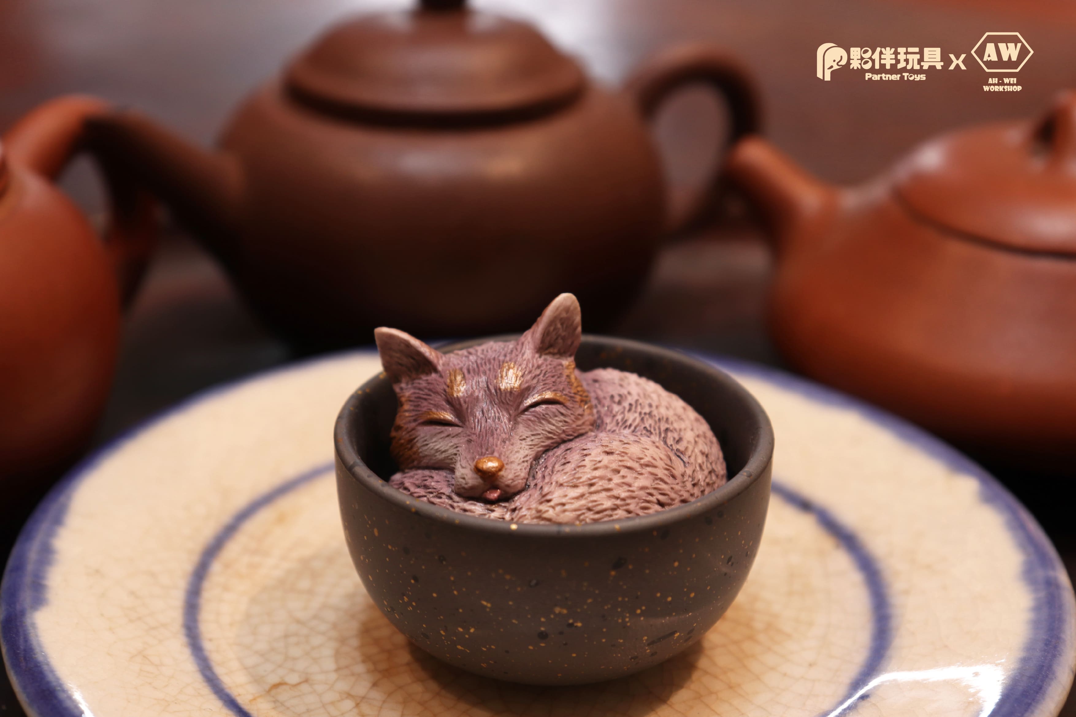 Teacup Creatures Fox Ver. Gatcha Series