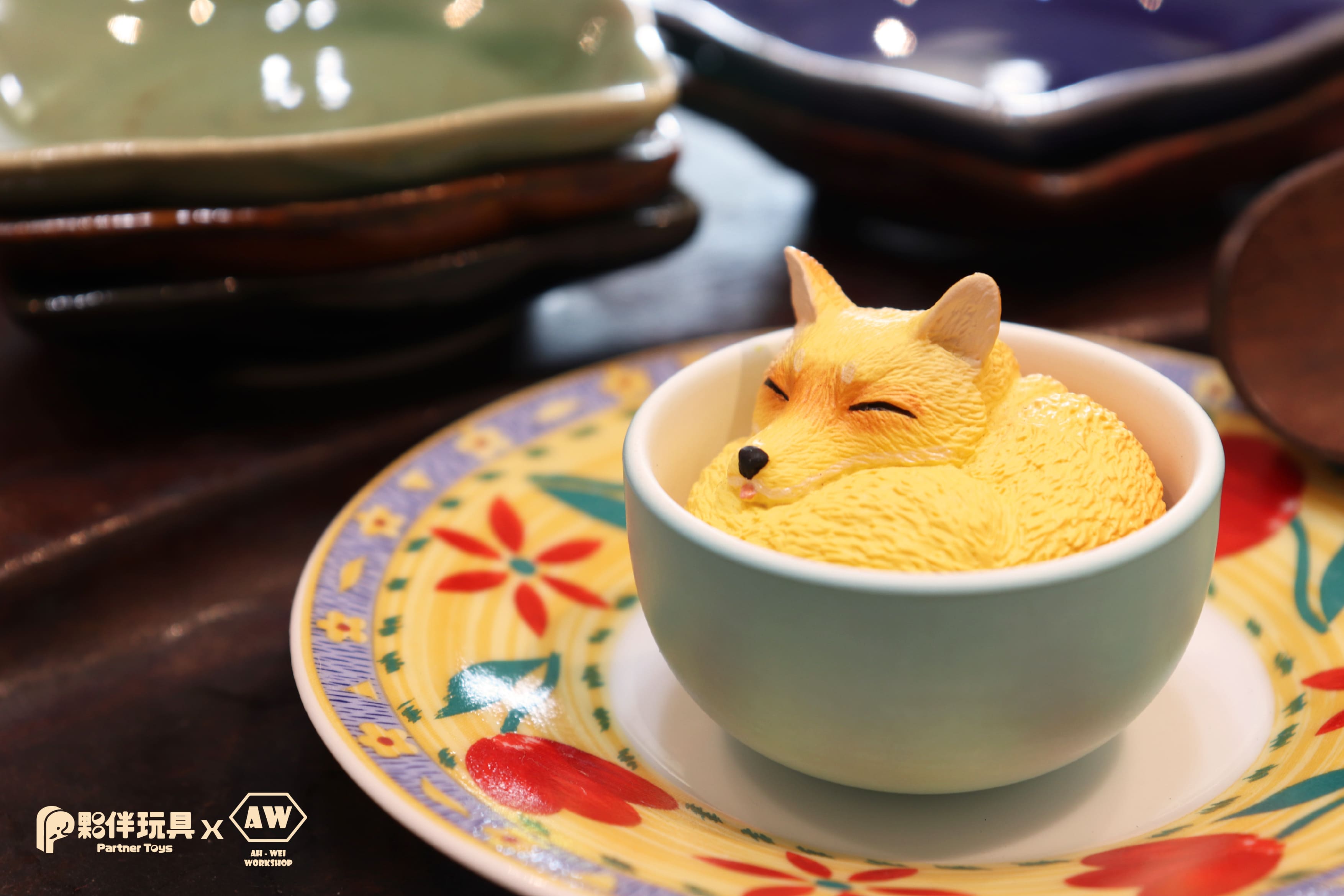 Teacup Creatures Fox Ver. Gatcha Series