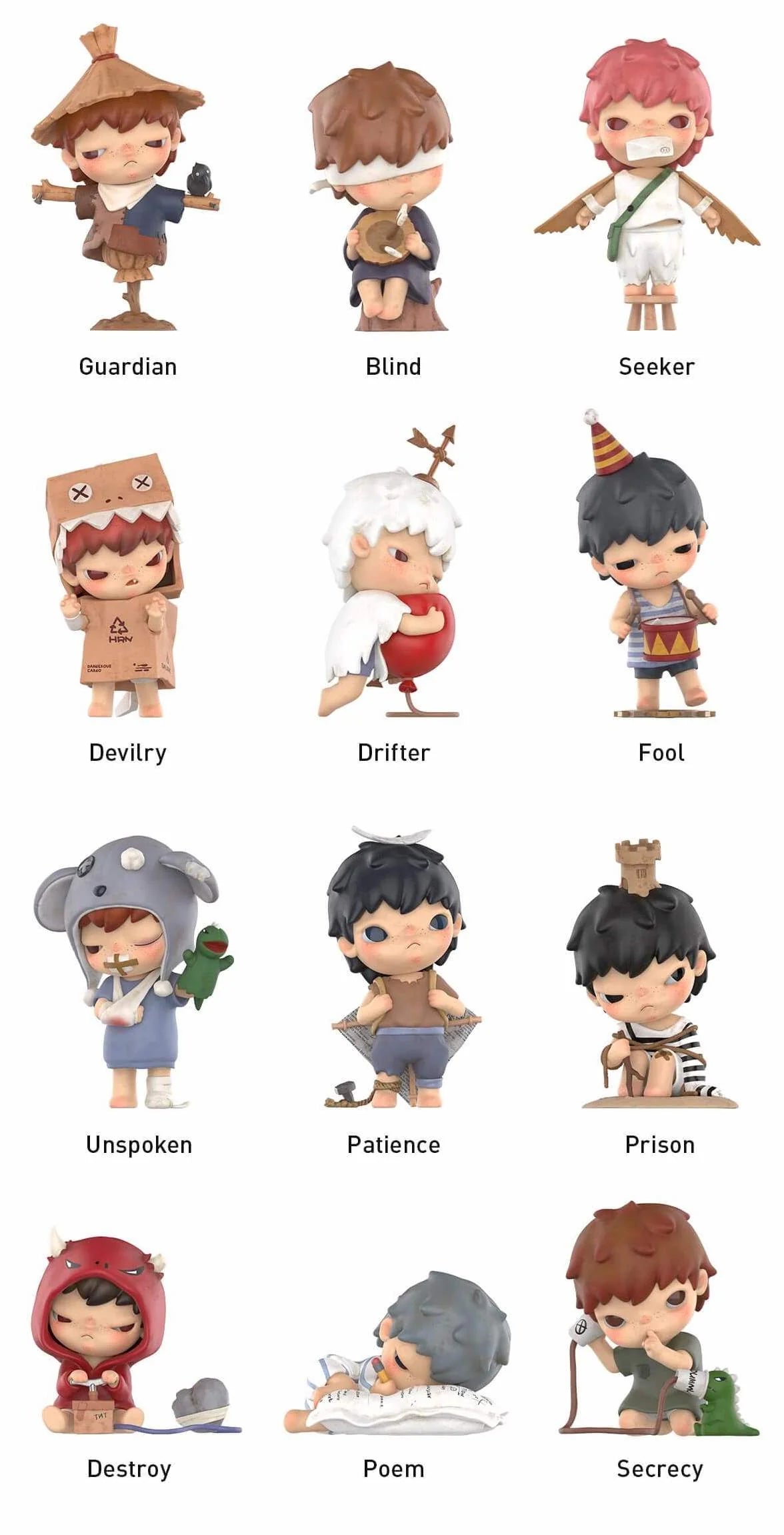 HIRONO MIME Blind Box Series