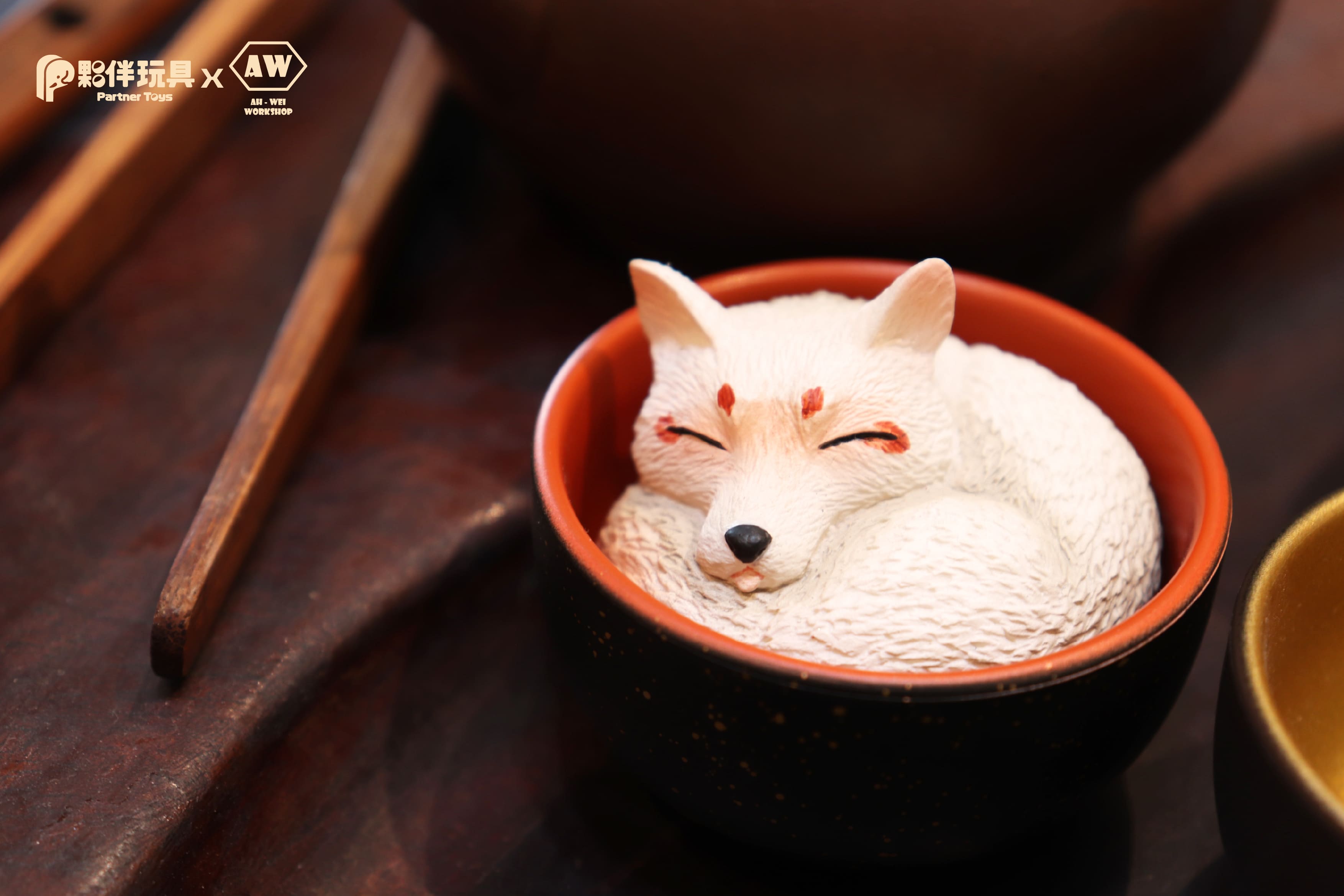 Teacup Creatures Fox Ver. Gatcha Series