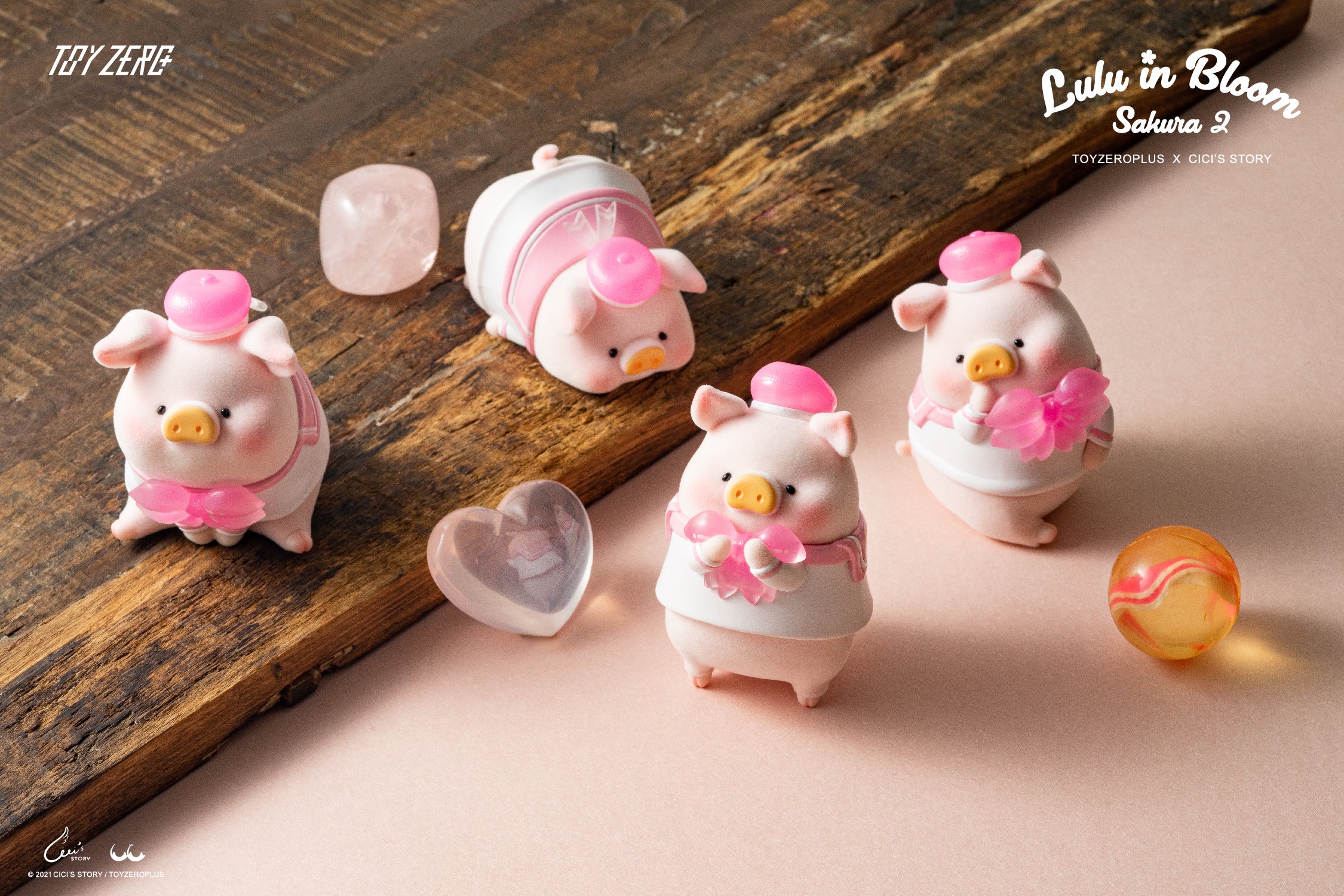 LULU the piggy - Sakura Series 2 Blind Box by Cici’s Story