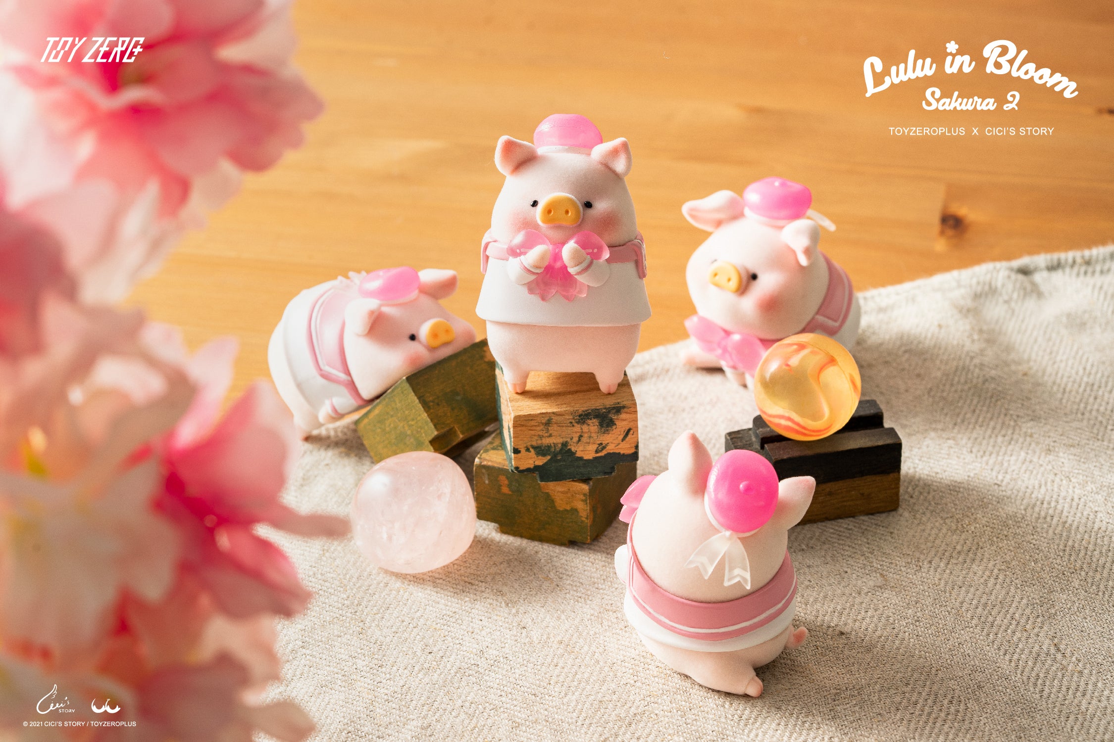 LULU the piggy - Sakura Series 2 Blind Box by Cici’s Story