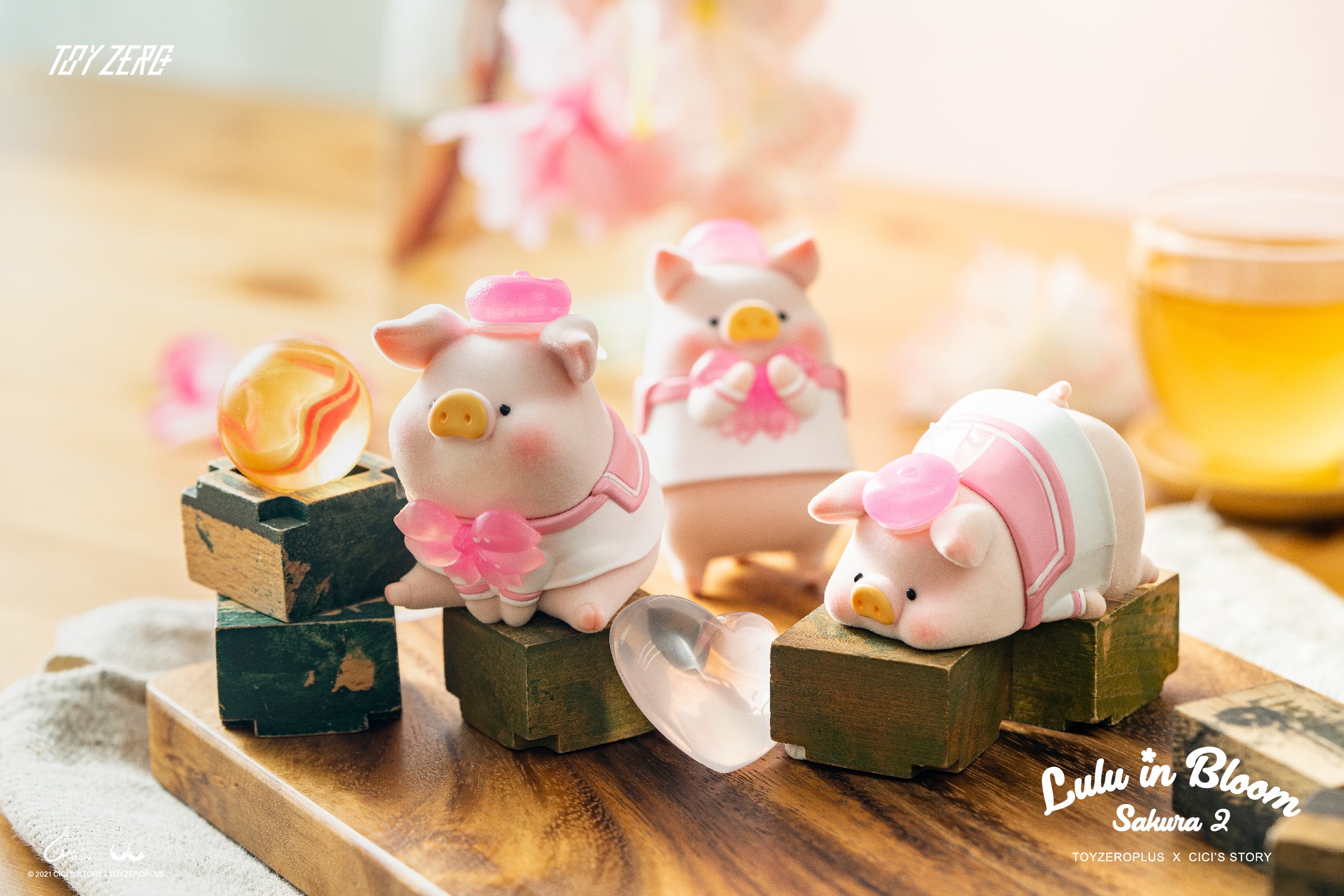 LULU the piggy - Sakura Series 2 Blind Box by Cici’s Story
