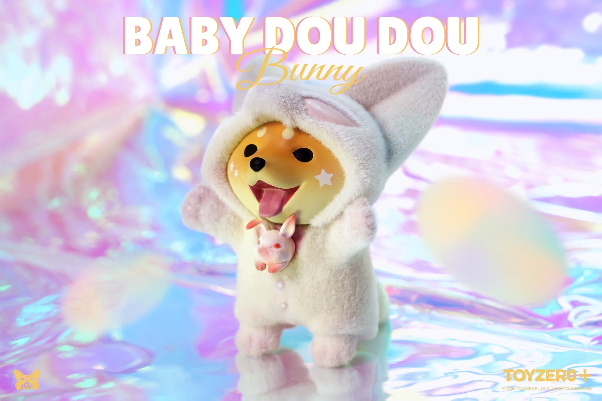 Dog Together Baby Dou Dou Bunny