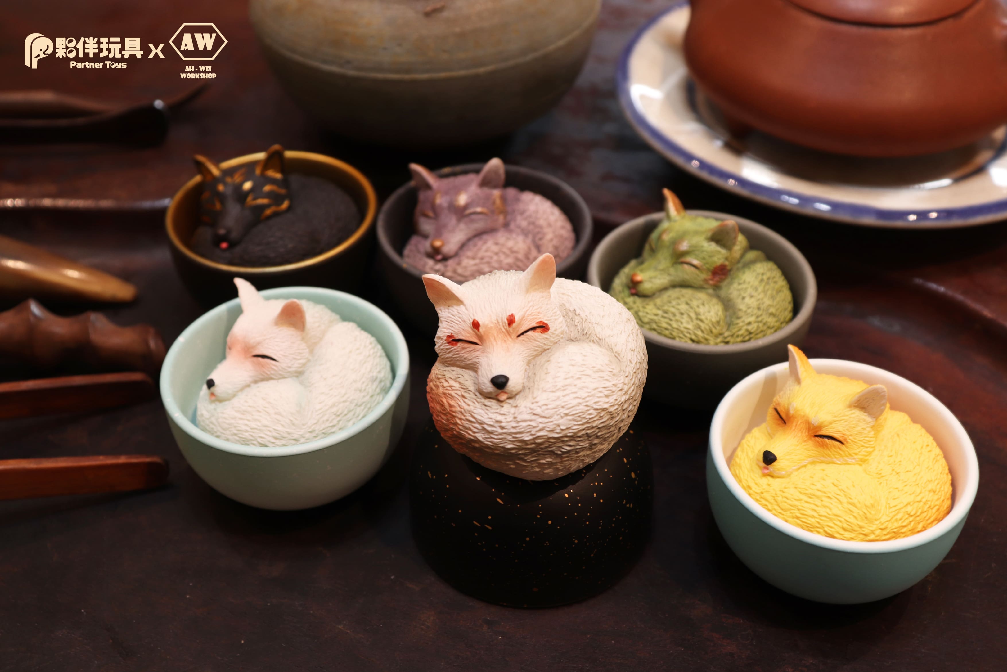 Teacup Creatures Fox Ver. Gatcha Series