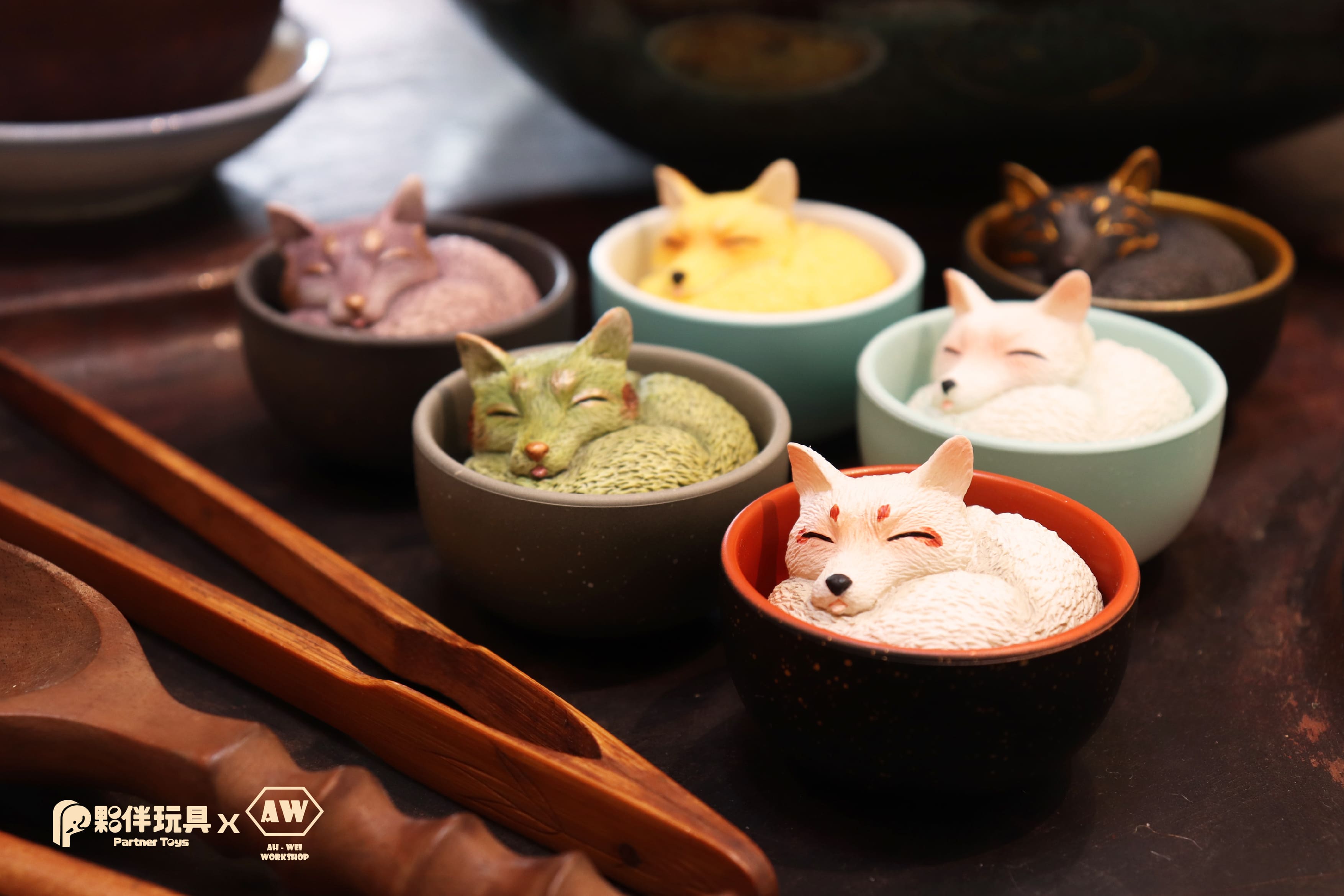 Teacup Creatures Fox Ver. Gatcha Series